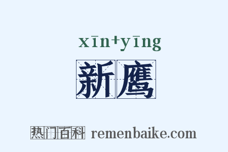 新鹰是什么意思的图片